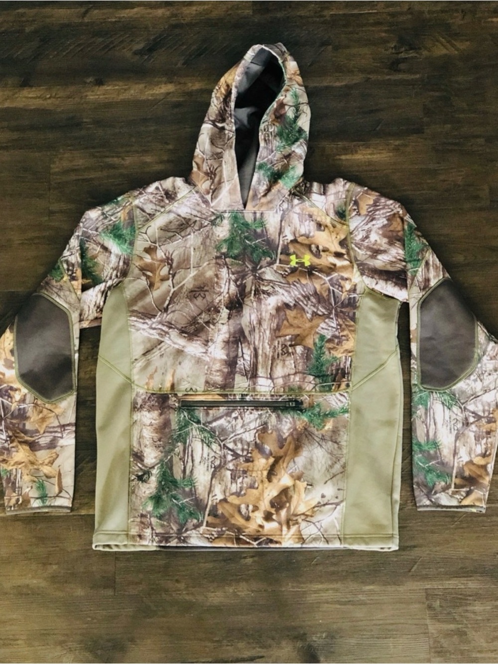 Under Armour Cold Gear Infrared Hoodie Scent Control Real tree Gaiter Mens XL
